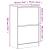 Pantofar, alb, 60x34x96,5 cm, lemn compozit GartenMobel Dekor