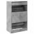Pantofar, gri beton, 60x34x96,5 cm, lemn compozit GartenMobel Dekor