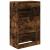 Pantofar, stejar fumuriu, 60x34x96,5 cm, lemn compozit GartenMobel Dekor