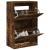 Pantofar, stejar fumuriu, 60x34x96,5 cm, lemn compozit GartenMobel Dekor
