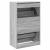Pantofar, gri sonoma, 60x34x96,5 cm, lemn compozit GartenMobel Dekor