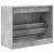 Pantofar, gri beton, 80x34x63 cm, lemn prelucrat GartenMobel Dekor