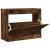 Pantofar, stejar fumuriu, 80x34x63 cm, lemn compozit GartenMobel Dekor