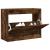 Pantofar, stejar fumuriu, 80x34x63 cm, lemn compozit GartenMobel Dekor