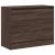 Pantofar, stejar maro, 80x34x63 cm, lemn prelucrat GartenMobel Dekor