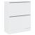 Pantofar, alb, 80x34x96,5 cm, lemn compozit GartenMobel Dekor