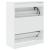 Pantofar, alb, 80x34x96,5 cm, lemn compozit GartenMobel Dekor