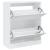 Pantofar, alb, 80x34x96,5 cm, lemn compozit GartenMobel Dekor