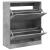 Pantofar, gri beton, 80x34x96,5 cm, lemn prelucrat GartenMobel Dekor