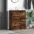 Pantofar, stejar fumuriu, 80x34x96,5 cm, lemn compozit GartenMobel Dekor