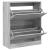 Pantofar, gri sonoma, 80x34x96,5 cm, lemn compozit GartenMobel Dekor