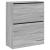 Pantofar, gri sonoma, 80x34x96,5 cm, lemn compozit GartenMobel Dekor