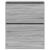 Pantofar, gri sonoma, 80x34x96,5 cm, lemn compozit GartenMobel Dekor
