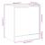Pantofar, gri beton, 60x42x69 cm, lemn compozit GartenMobel Dekor