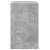 Pantofar, gri beton, 60x42x69 cm, lemn compozit GartenMobel Dekor