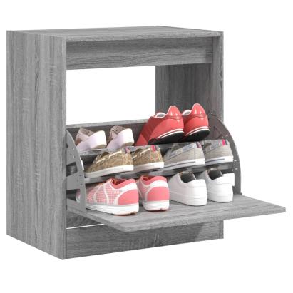 Pantofar, gri sonoma, 60x42x69 cm, lemn prelucrat GartenMobel Dekor