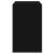 Pantofar, negru, 80x42x69 cm, lemn prelucrat GartenMobel Dekor
