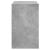 Pantofar, gri beton, 80x42x69 cm, lemn prelucrat GartenMobel Dekor