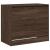 Pantofar, stejar maro, 80x42x69 cm, lemn compozit GartenMobel Dekor