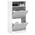 Pantofar, alb, 60x34x116 cm, lemn compozit GartenMobel Dekor