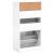 Pantofar, alb, 60x34x116 cm, lemn compozit GartenMobel Dekor