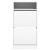 Pantofar, alb, 60x34x116 cm, lemn compozit GartenMobel Dekor