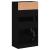 Pantofar, negru, 60x34x116 cm, lemn compozit GartenMobel Dekor