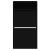 Pantofar, negru, 60x34x116 cm, lemn compozit GartenMobel Dekor