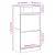 Pantofar, gri beton, 60x34x116 cm, lemn compozit GartenMobel Dekor