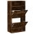 Pantofar, stejar fumuriu, 60x34x116 cm, lemn compozit GartenMobel Dekor