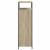 Pantofar, stejar sonoma, 60x34x112 cm, lemn compozit GartenMobel Dekor