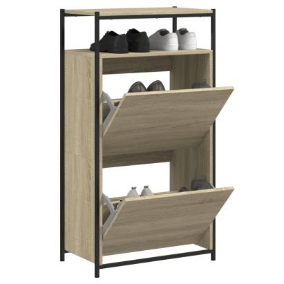 Pantofar, stejar sonoma, 60x34x112 cm, lemn compozit GartenMobel Dekor