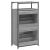 Pantofar, gri sonoma, 60x34x112 cm, lemn prelucrat GartenMobel Dekor