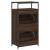 Pantofar, stejar maro, 60x34x112 cm, lemn compozit GartenMobel Dekor