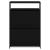 Pantofar, negru, 75x34x112 cm, lemn compozit GartenMobel Dekor