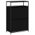 Pantofar, negru, 75x34x112 cm, lemn compozit GartenMobel Dekor