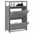 Pantofar, gri sonoma, 75x34x112 cm, lemn prelucrat GartenMobel Dekor