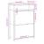 Pantofar, stejar maro, 75x34x112 cm, lemn compozit GartenMobel Dekor