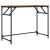 Birou stejar sonoma 100x45x76 cm lemn/oțel vopsit electrostatic GartenMobel Dekor