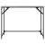 Birou gri sonoma 100x45x76 cm lemn/oțel vopsit electrostatic GartenMobel Dekor