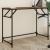 Birou stejar maro 100x45x76 cm lemn/oțel vopsit electrostatic GartenMobel Dekor