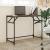 Birou stejar maro 100x45x76 cm lemn/oțel vopsit electrostatic GartenMobel Dekor