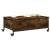 Măsuță cafea cu roți stejar fumuriu 91x55x34 cm lemn prelucrat GartenMobel Dekor