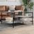 Măsuță de cafea gri sonoma 100x100x48,5 cm lemn prelucrat GartenMobel Dekor