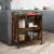 Cărucior de bucătărie stejar fumuriu 70x30x82 cm lemn prelucrat GartenMobel Dekor