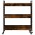 Cărucior de bucătărie stejar fumuriu 70x30x82 cm lemn prelucrat GartenMobel Dekor