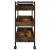 Cărucior de bucătărie stejar fumuriu 50x30x70 cm lemn prelucrat GartenMobel Dekor