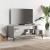 Comodă TV, gri sonoma, 102x40x41 cm, lemn și oțel GartenMobel Dekor