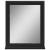 Oglindă baie cu raft negru 50x12x60 cm lemn prelucrat GartenMobel Dekor