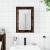 Dulap baie cu oglindă stejar fumuriu 42x12x60 cm lemn compozit GartenMobel Dekor